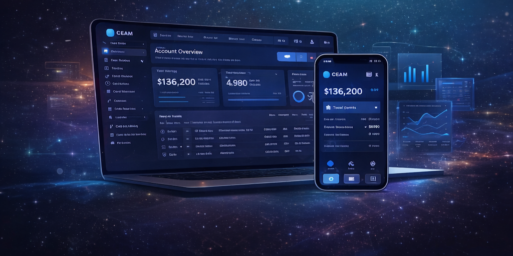 Customer portal UI example